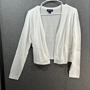 Studio Park x Jane Treacy Lightweight Shrug White, Medium